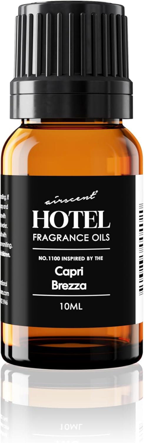 AirScent Capri Brezza Diffuser Oil No. 1100 - Volcano-Inspired Premium Fragrance Oil for Ultrasonic