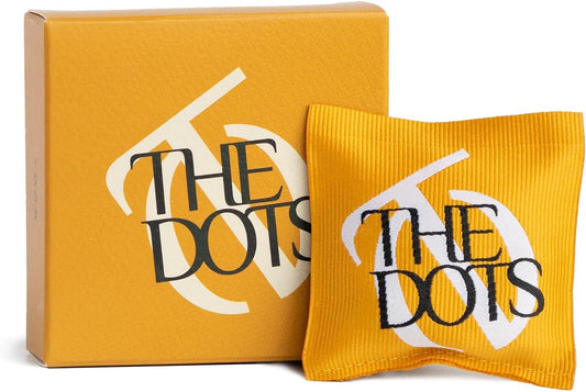 THEDOTS Series Sicilian Orange Car Vent Clip, Fabric Sachet Air Freshener, 30 Days Long-Lasting for