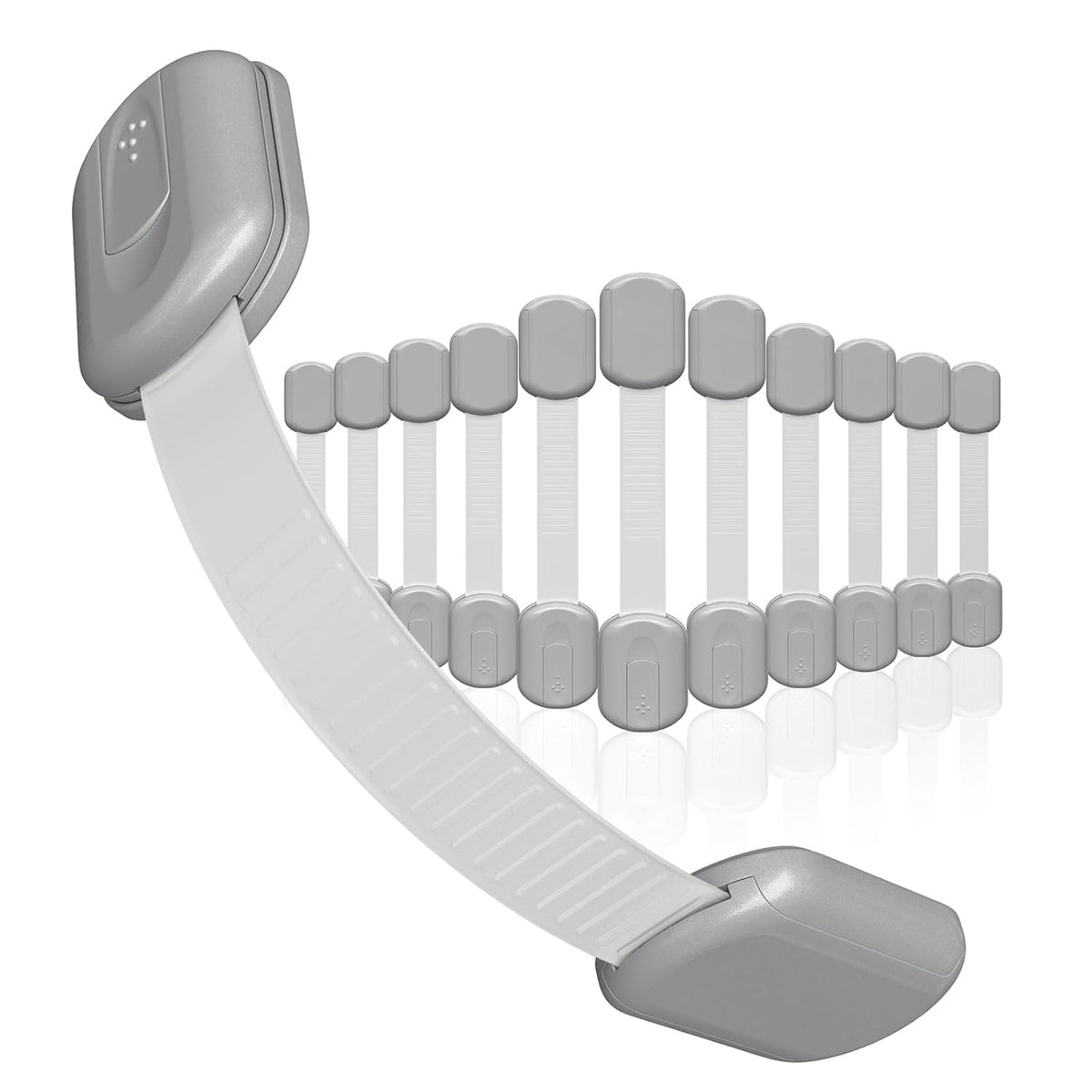 Baby Proofing Child Safety Locks (12 Pack) by Skyla Homes - The Safest, Quickest and Easiest 3M