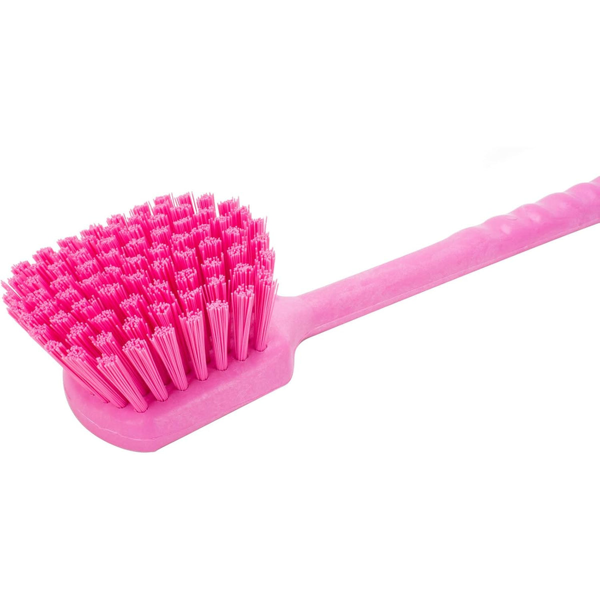 SPARTA 40501EC26 Plastic Large Scrub Brush, Kitchen Brush, Utility Brush With Long Handle For