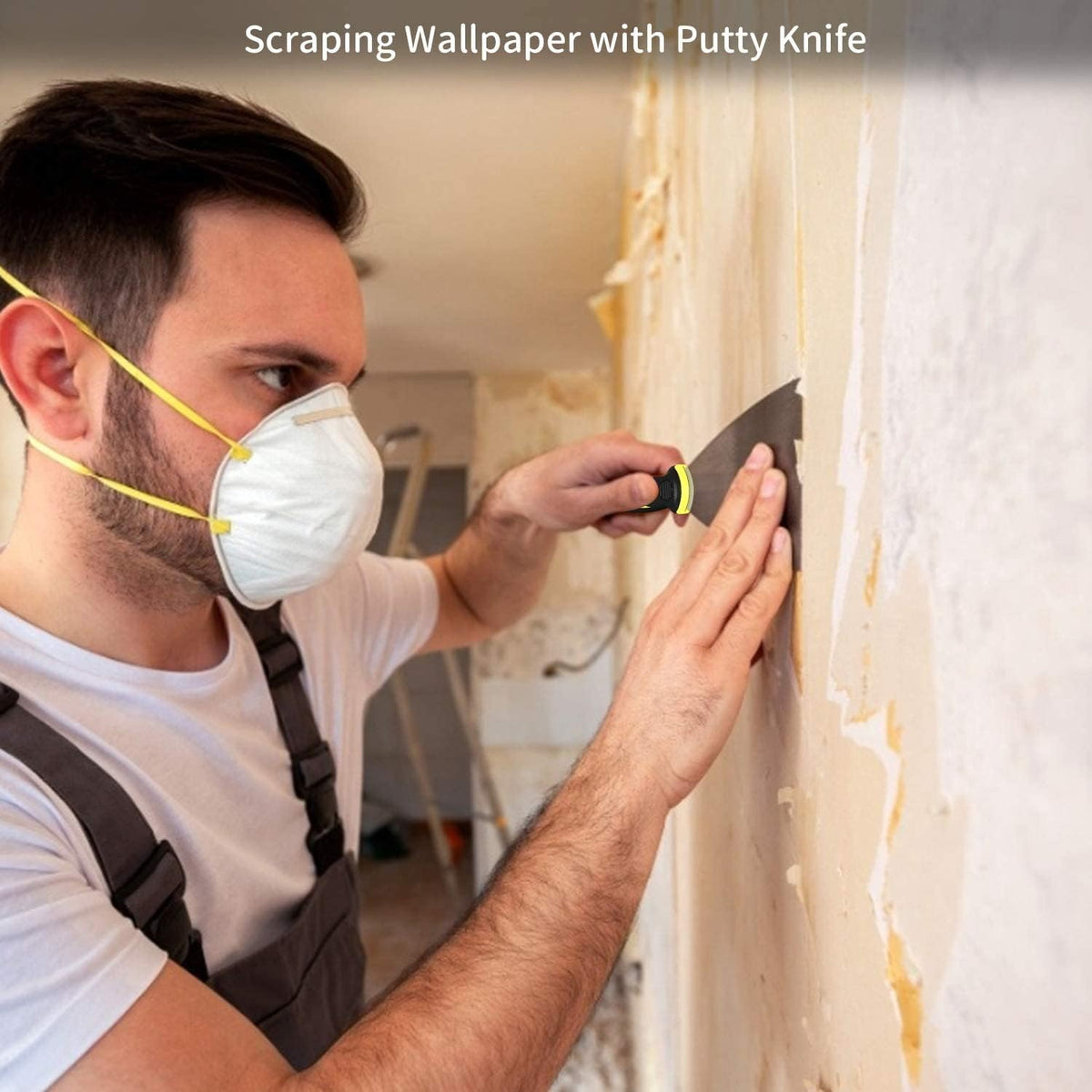 DEKEones Putty Knife Scrapers, Spackle Knife, Metal Scraper Tool for Drywall Finishing, Plaster