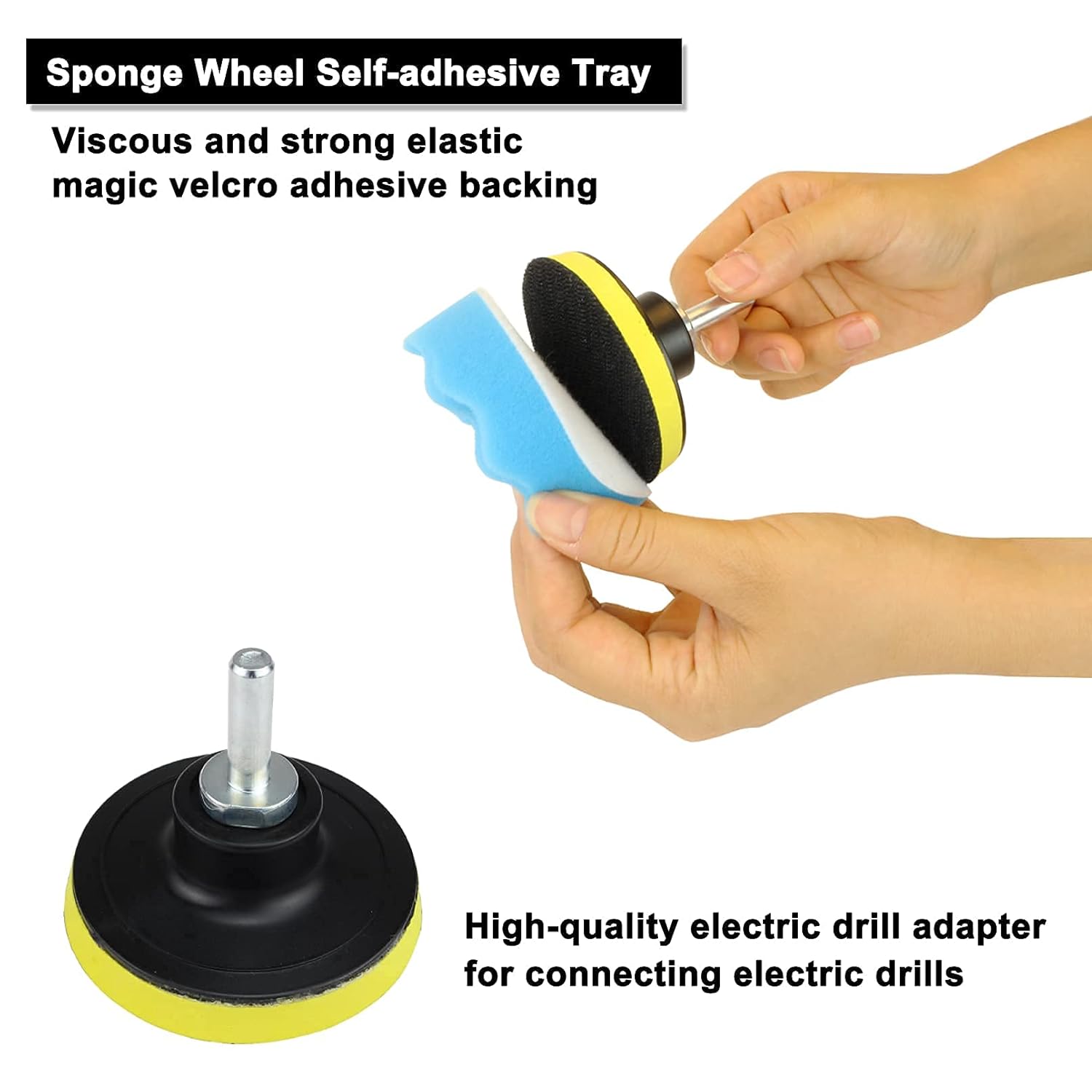 Car Foam Polishing Buffing Kit, Polishing Buffing Pads, Wool Pads,Polishing & Buffing Wheels, for
