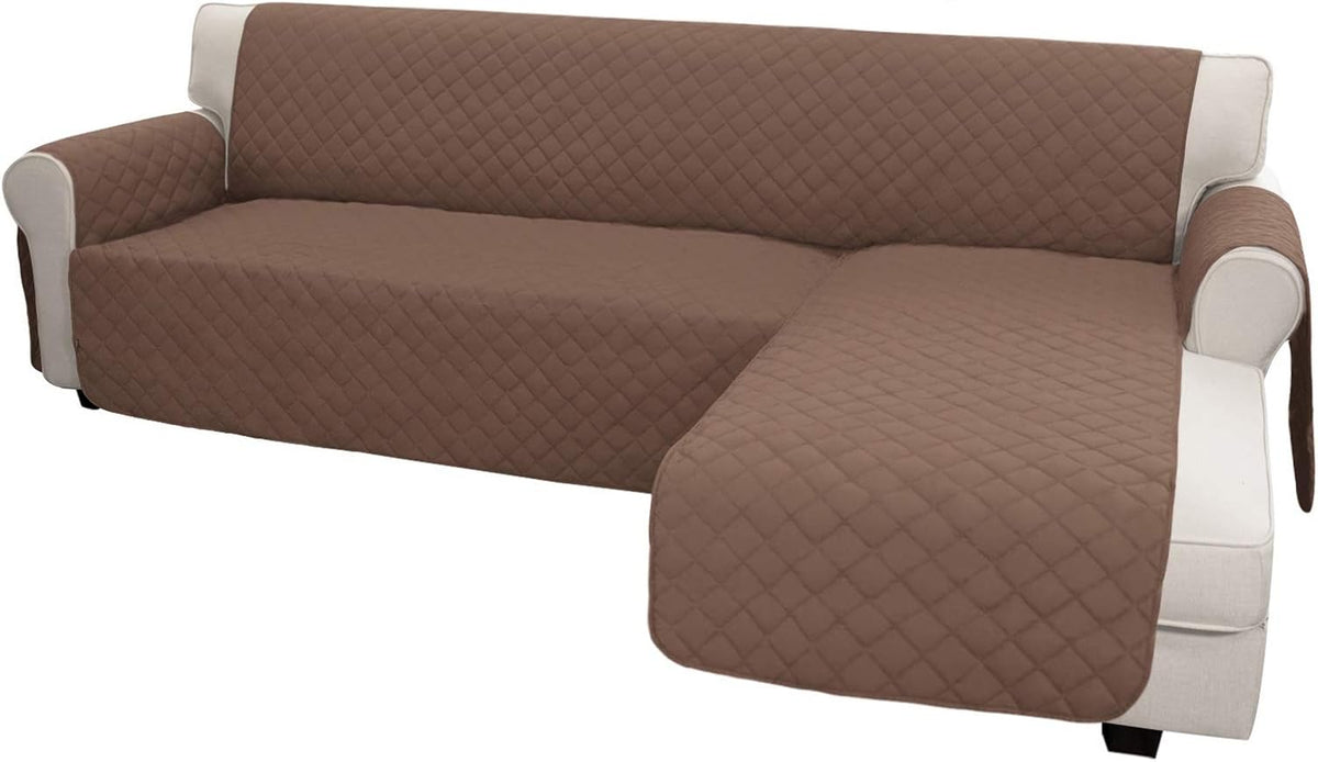Easy-Going Sofa Slipcover L Shape Sofa Cover Sectional Couch Cover Chaise Lounge Slip Cover