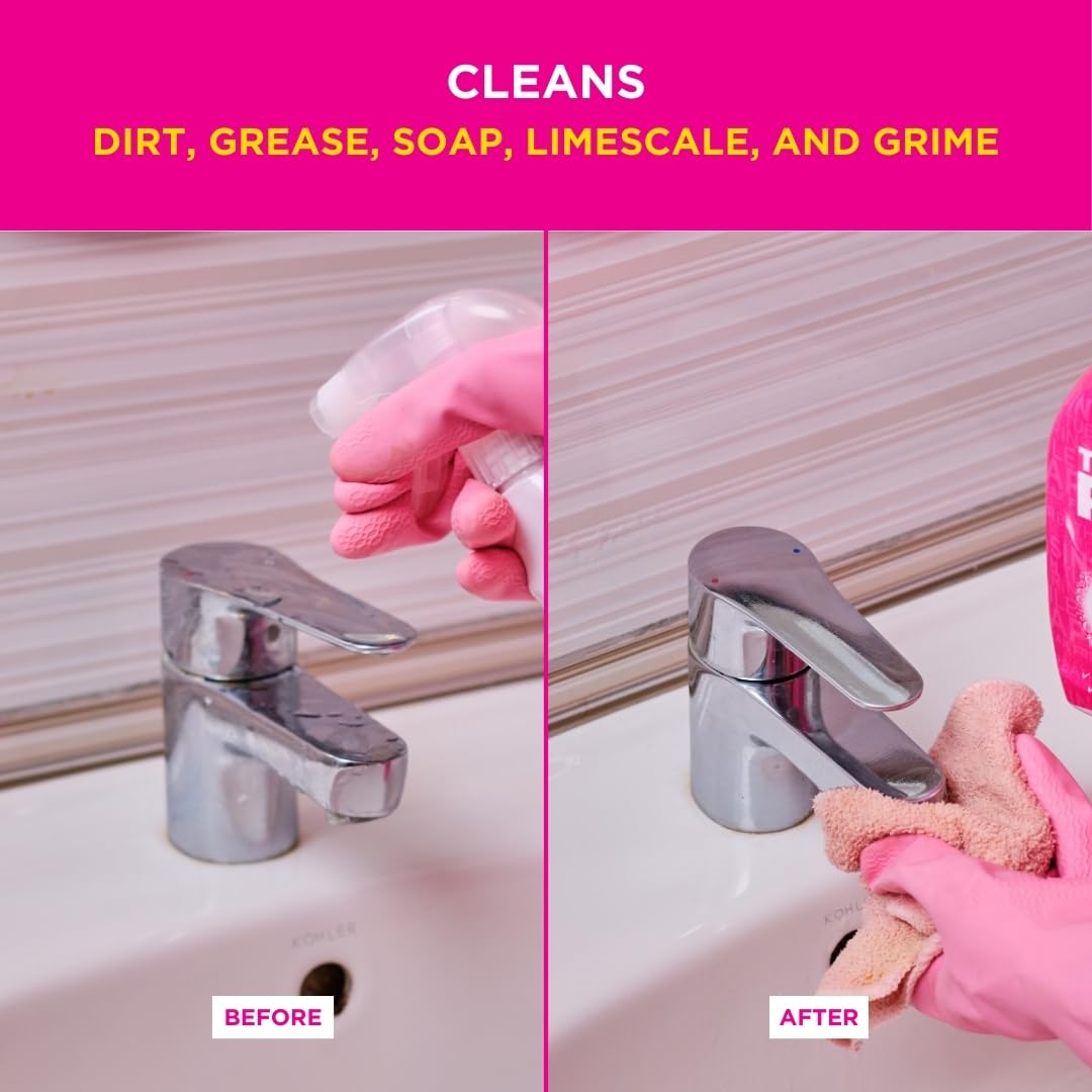 Stardrops - The Pink Stuff - Miracle Bathroom Foam Cleaner 750ml - Baths, Tiles, Soap Scum