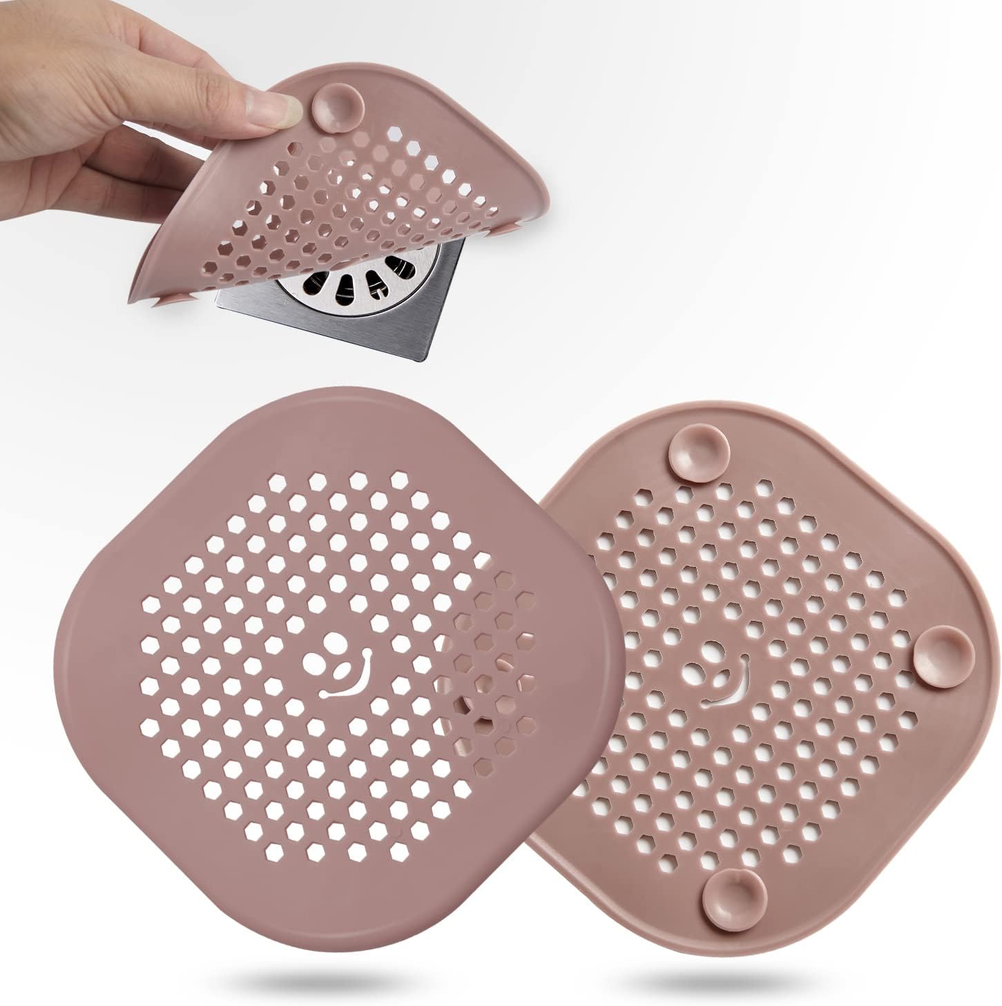 Drain Cover Hair Catcher Drain Plug Hair Stopper Drain Protector for Shower Bathroom Accessories