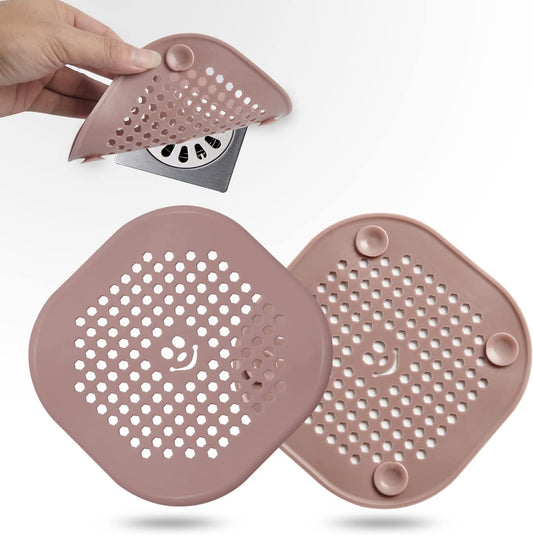 Drain Cover Hair Catcher Drain Plug Hair Stopper Drain Protector for Shower Bathroom Accessories