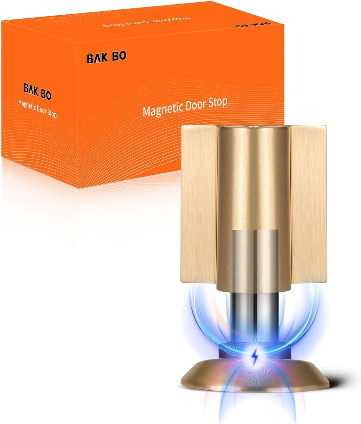 Bak Bo Magnetic Door Stoppers 1 Pack Bottom of Door Holder Keep Door Open No Drilling Magnet Floor