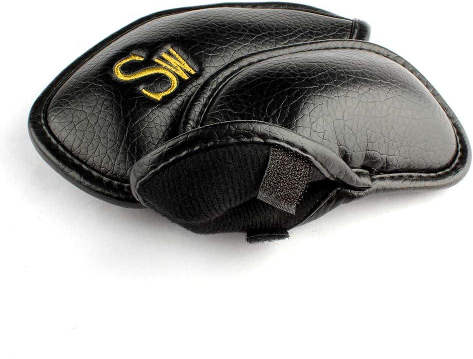 CRAFTSMAN GOLF 12pcs or 1pc Thick Synthetic Leather Golf Iron Head Covers Set Headcover Fit All