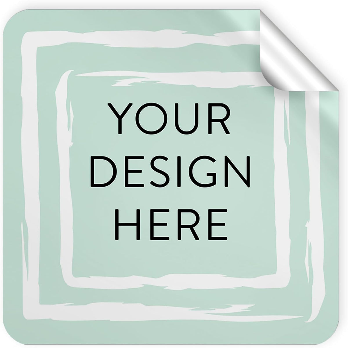 100 Custom Vinyl Stickers - Upload Your own Image, Text, Design, Logo - Personalized Logo Labels