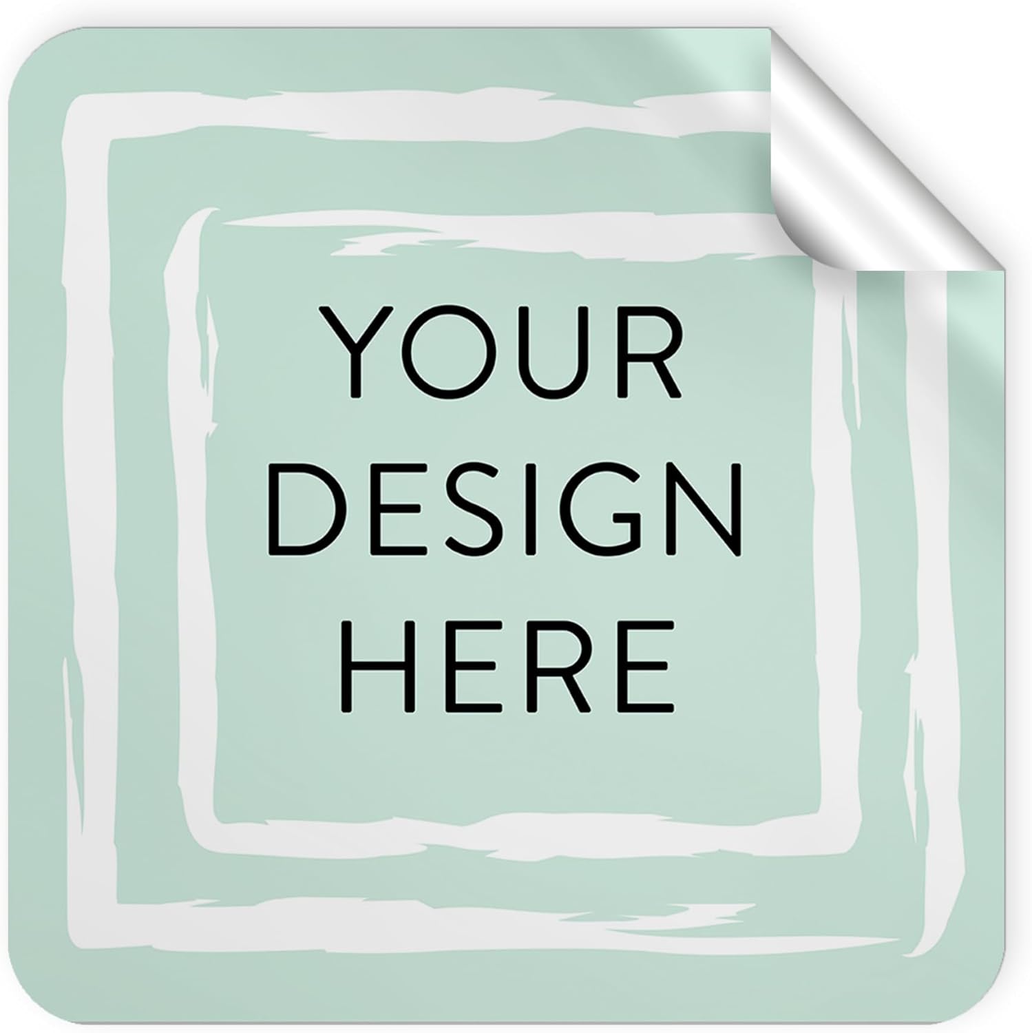 100 Custom Vinyl Stickers - Upload Your own Image, Text, Design, Logo - Personalized Logo Labels