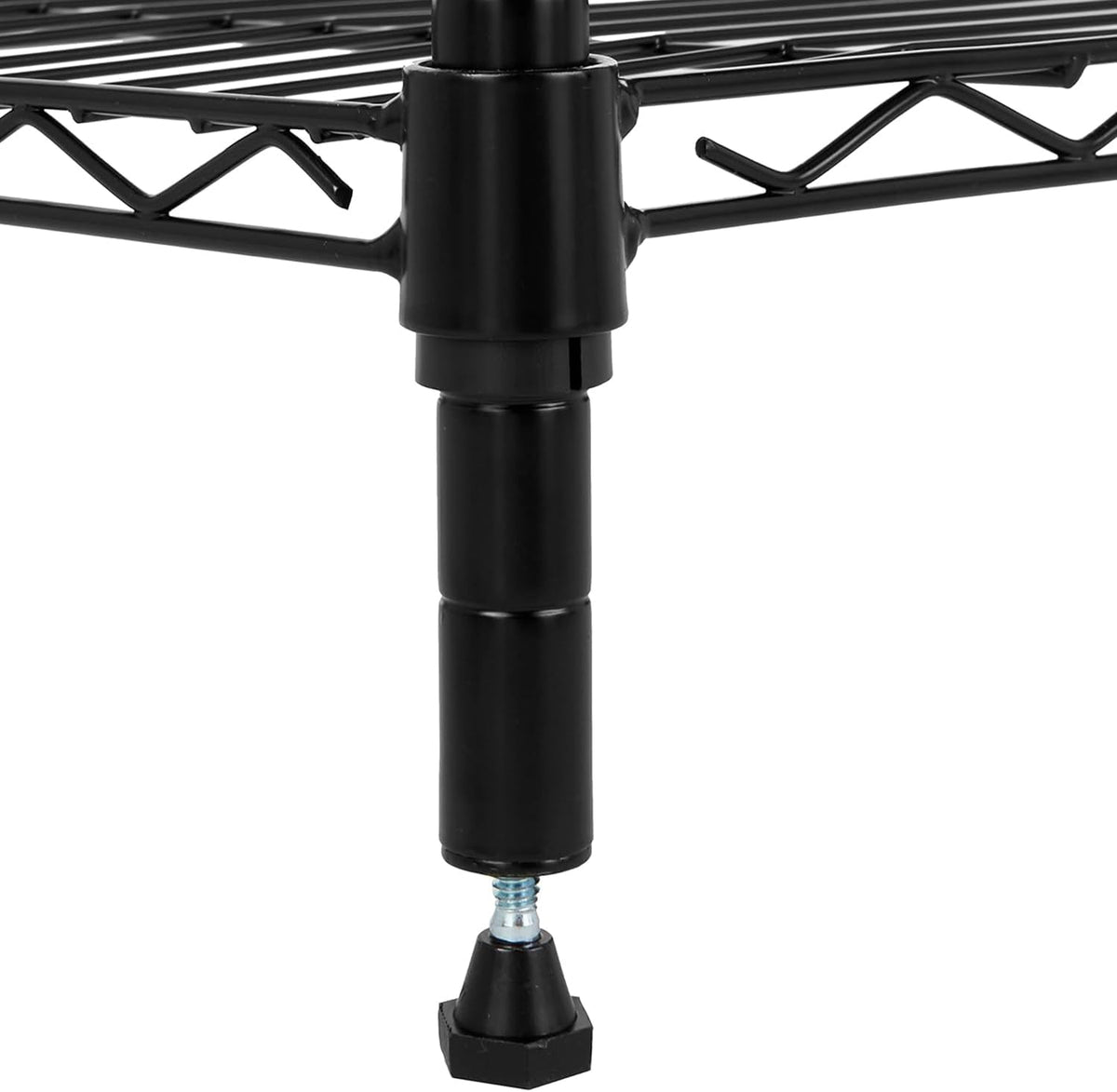 Amazon Basics 5-Shelf Adjustable Heavy Duty Steel Wire Rack Storage Shelving Organizer for Kitchen