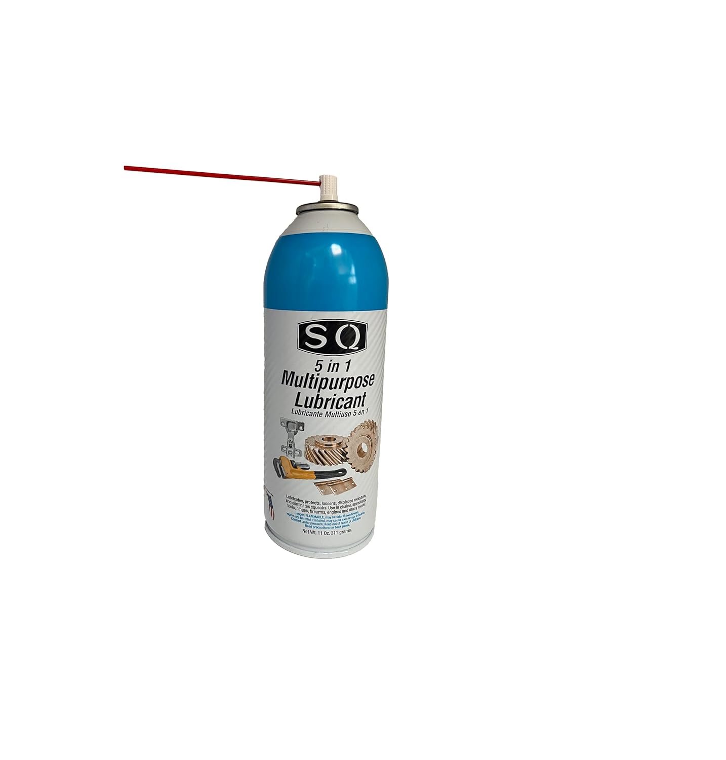 SQ Lubricant Combo, SQ Mechanic's Aid 17-6 Penetrating Catalist, 5 in 1 Multipurpose Lubricant