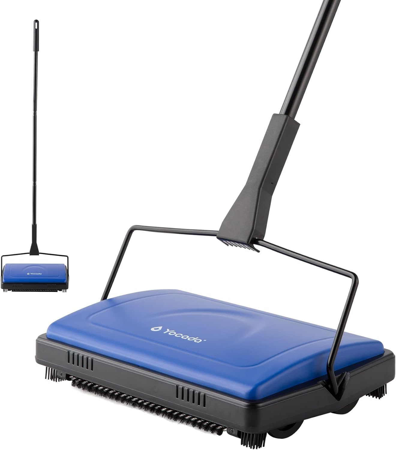 Yocada Carpet Sweeper Cleaner for Home Office Low Carpets Rugs Undercoat Carpets Pet Hair Dust