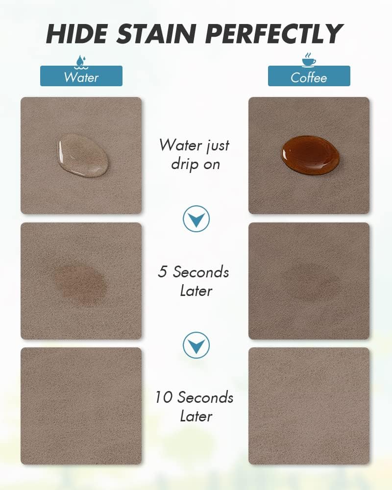 AMOAMI Coffee Mat Hide Stain Rubber Backed Absorbent Dish Drying Mat for Kitchen Counter - Fits