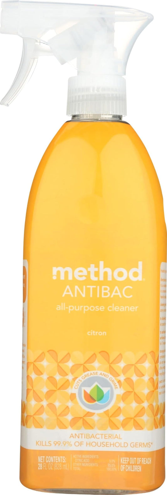method All-Purpose Cleaner Spray, Citron, 28 fl oz