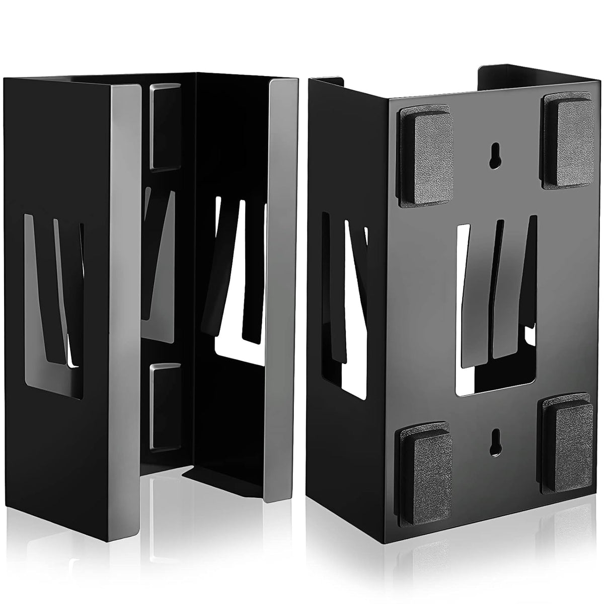 Lounsweer 2 Pcs Magnetic Glove Dispenser Holders Wall Mount Boxes of Gloves Commercial Quality