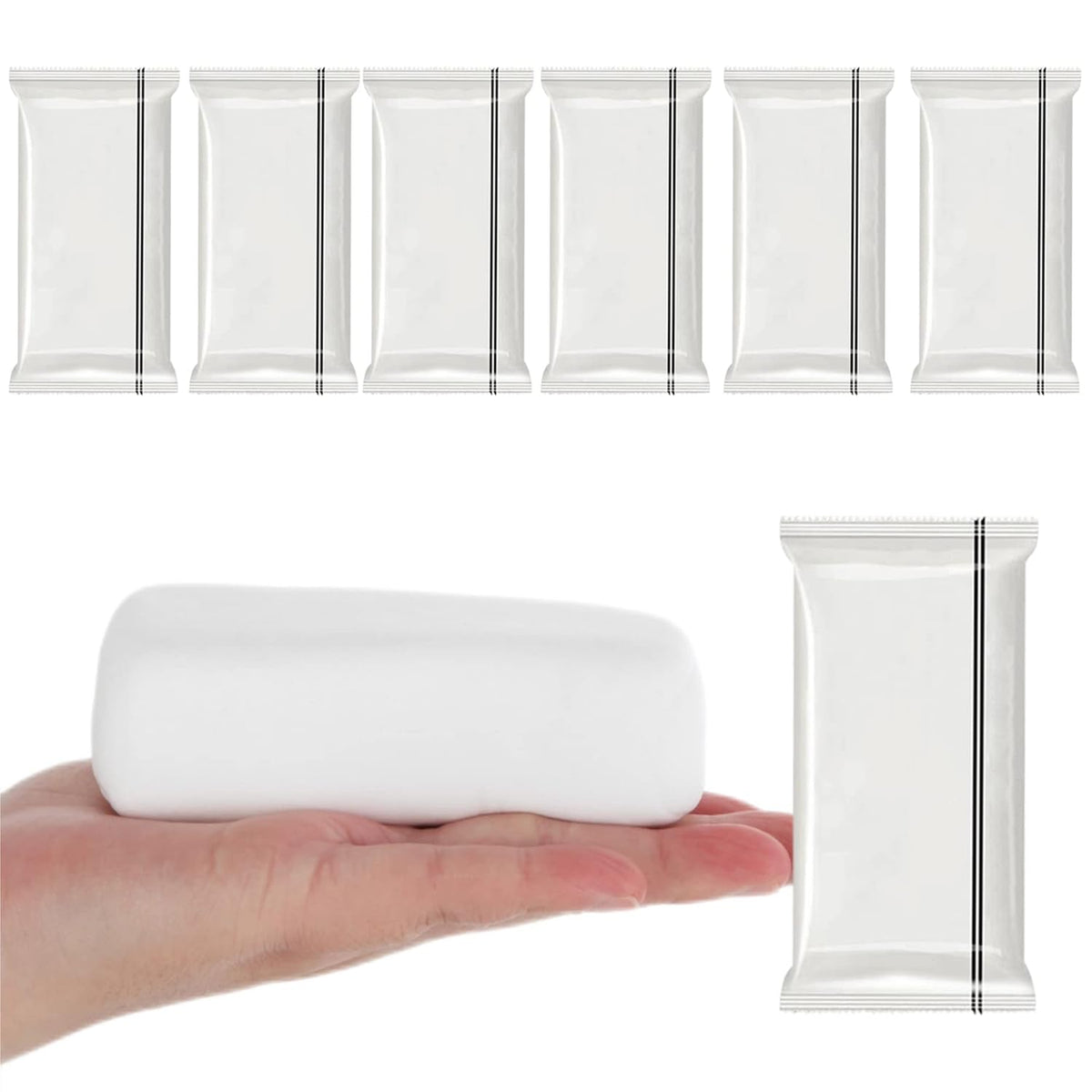 Waterproof Duct Seal Repair Sealing Clay 8 Pack White Moldable Silicone Putty, Quick Mending Mud