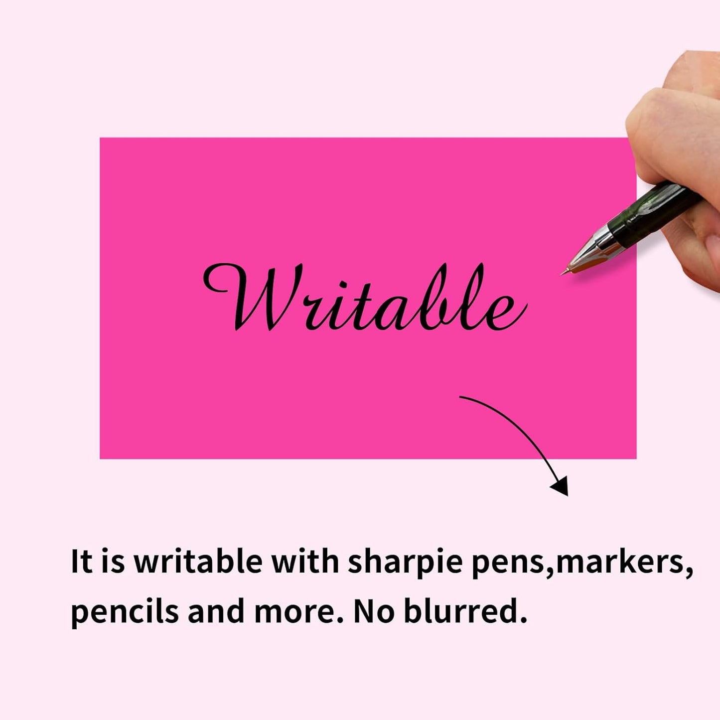 STARLIBOO 3"X5" Rectangle Neon Colored Labels, Removable Moving Labels for Boxes, Permanent