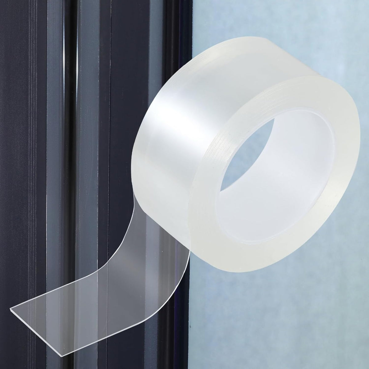 Transparent Window Weather Sealing Tape 2inch*33ft Weather Stripping Residue-Free Clear Window