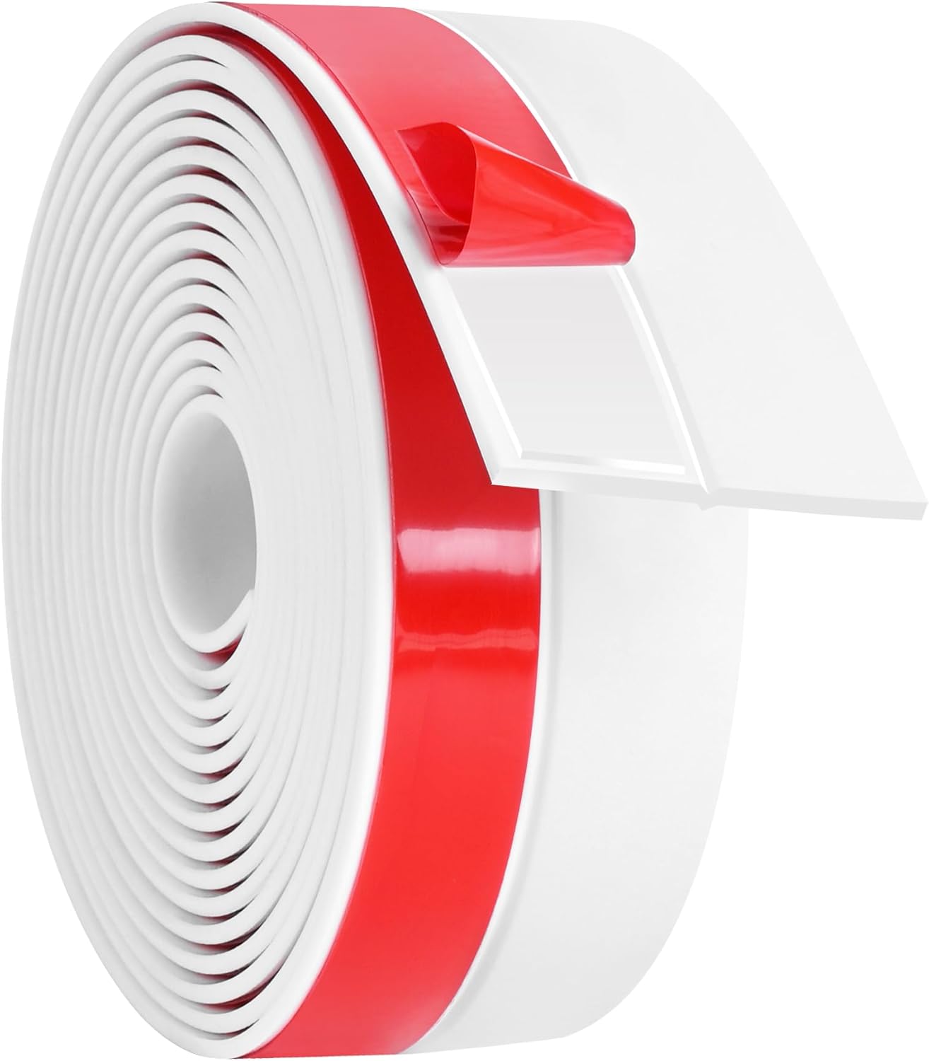 ToLanbbt Weather Stripping Silicone Door Seal Strip 2 in x 10 ft Door Draft Stopper Self Adhesive