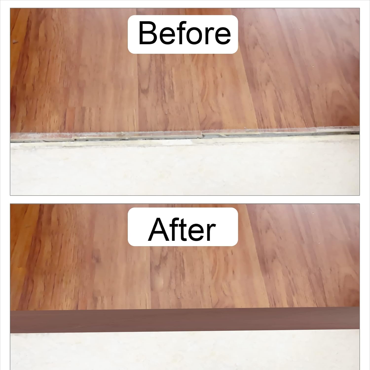 Floor Transition Strip & Self Adhesive Floor Vinyl Floor Edge Trim Laminate Floor Gap Covering