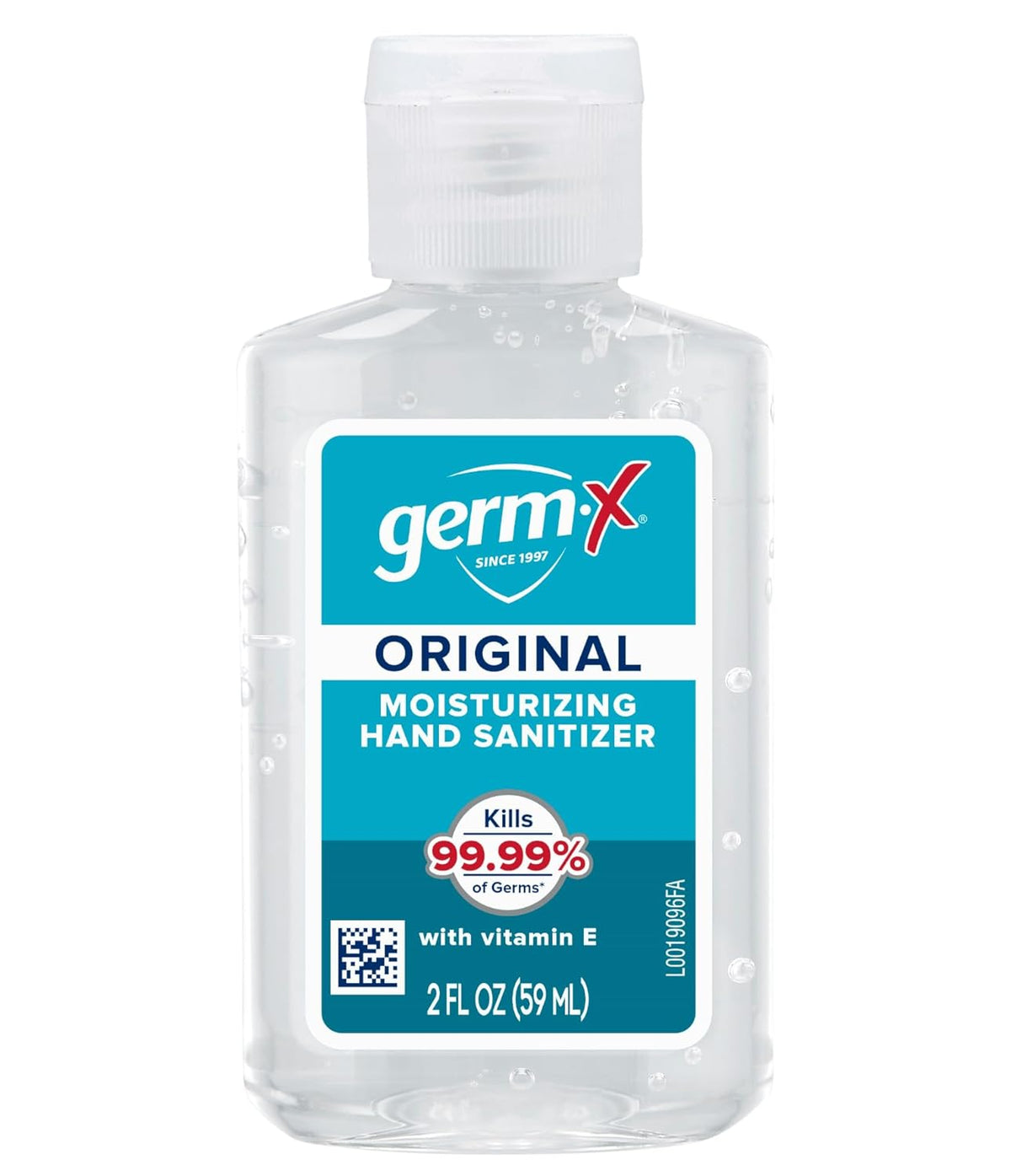 Germ-X Original Hand Sanitizer, Non-Drying Moisturizing Gel with Vitamin E, Instant and No Rinse
