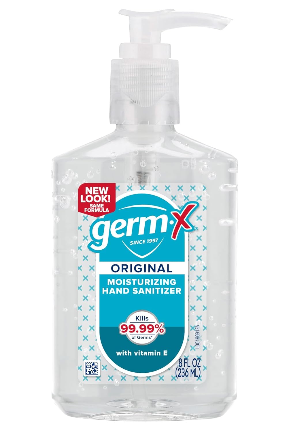 Germ-X Original Hand Sanitizer, Non-Drying Moisturizing Gel with Vitamin E, Instant and No Rinse