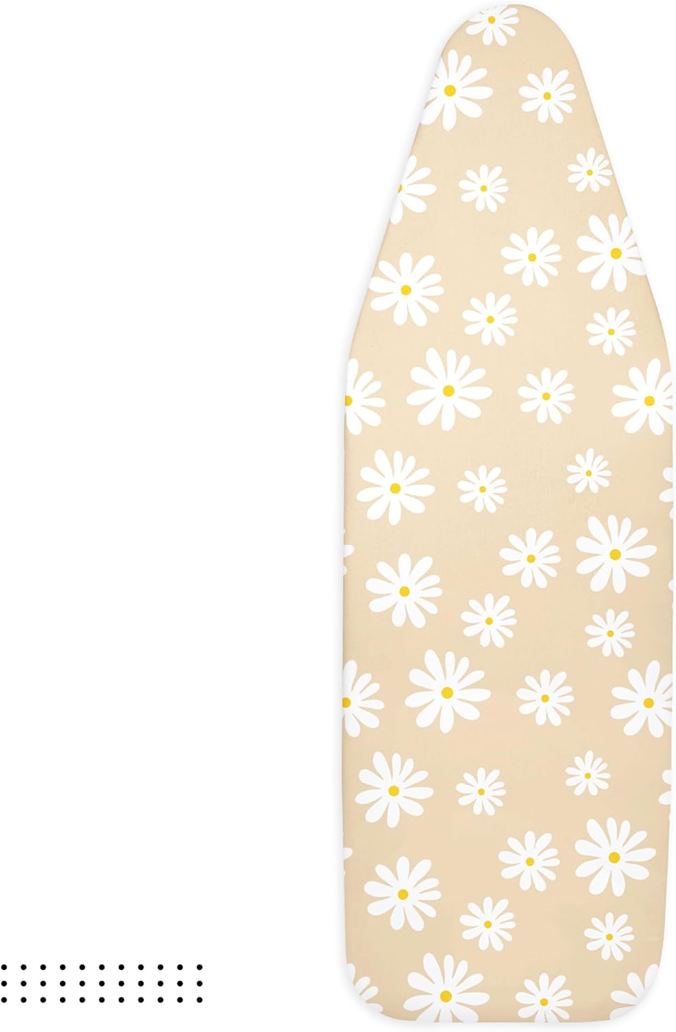 Encasa XO Ironing Board Cover and Pad 28"x12" - Thick 3mm Felt Padding, Drawstring Tightening &