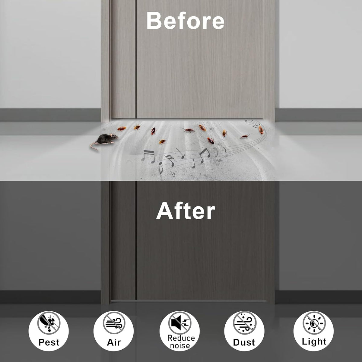 White Weather Stripping, Strong Self Adhesive Weather Stripping Door Seal for Doors and