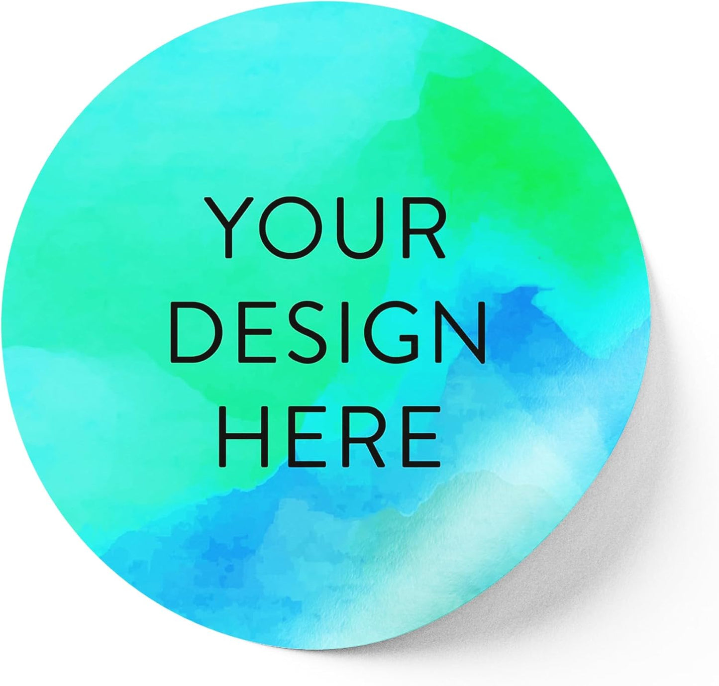100 Custom Vinyl Stickers - Upload Your own Image, Text, Design, Logo - Personalized Logo Labels