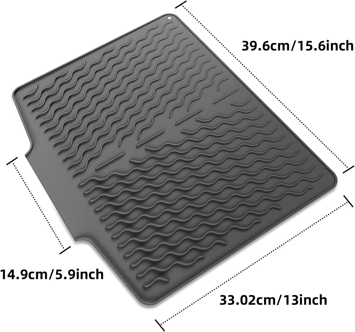 Dish drying mats for kitchen counter, Silicone dish drying mat ,Heat resistant mats for