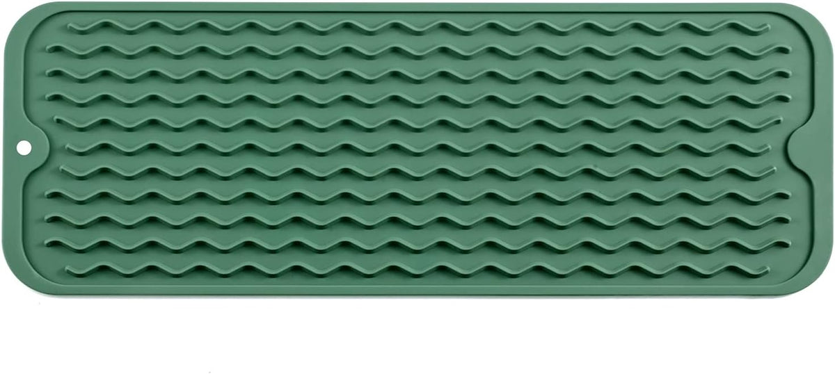 Silicone Dish Drying Mat for Multiple Usage,Easy clean,Eco-friendly,Heat-resistant Silicone Mat for