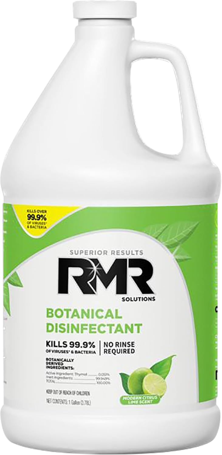 RMR Brands Botanical Disinfectant and Cleaner, Kills 99% of Household Bacteria and Viruses, EPA