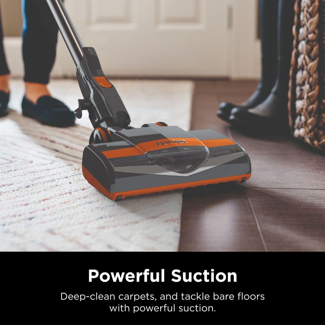 Shark Rocket Ultra-Light Corded Bagless Vacuum for Carpet and Hard Floor Cleaning with Swivel