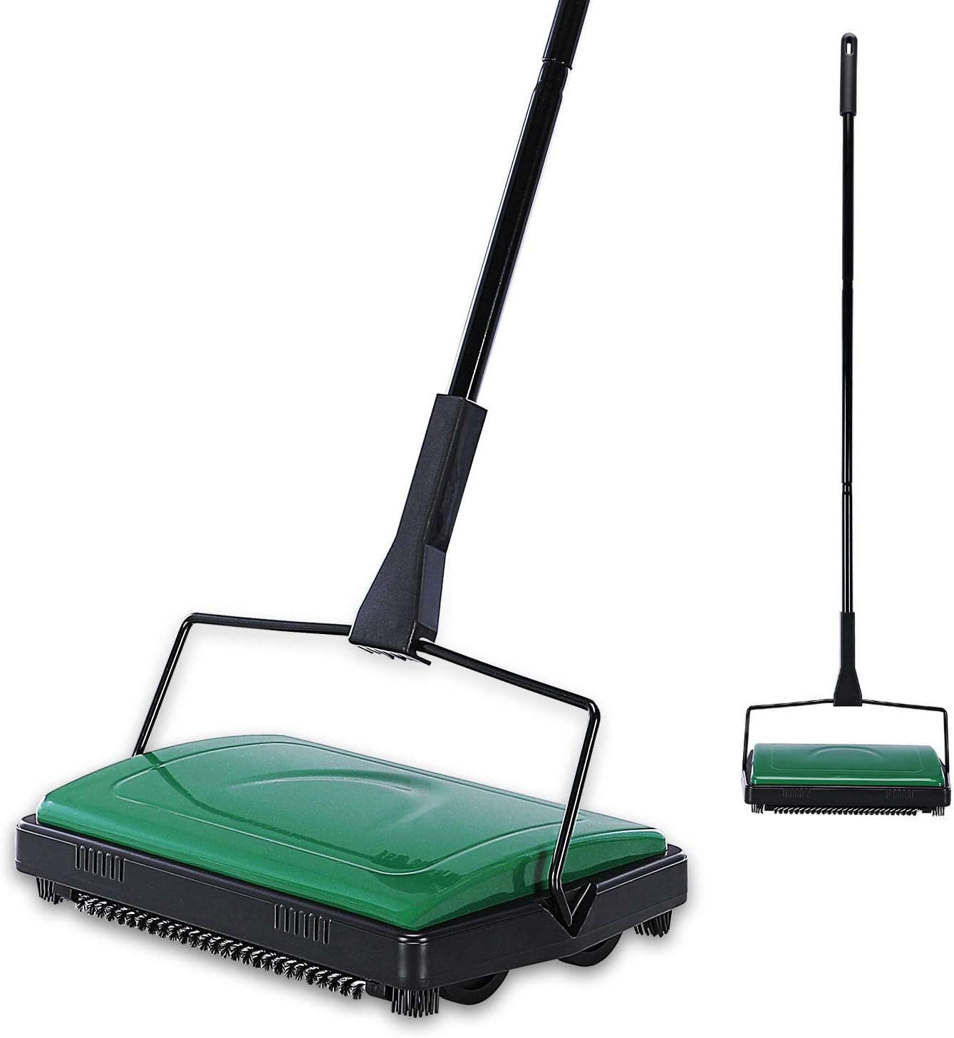 Yocada Carpet Sweeper Cleaner for Home Office Low Carpets Rugs Undercoat Carpets Pet Hair Dust