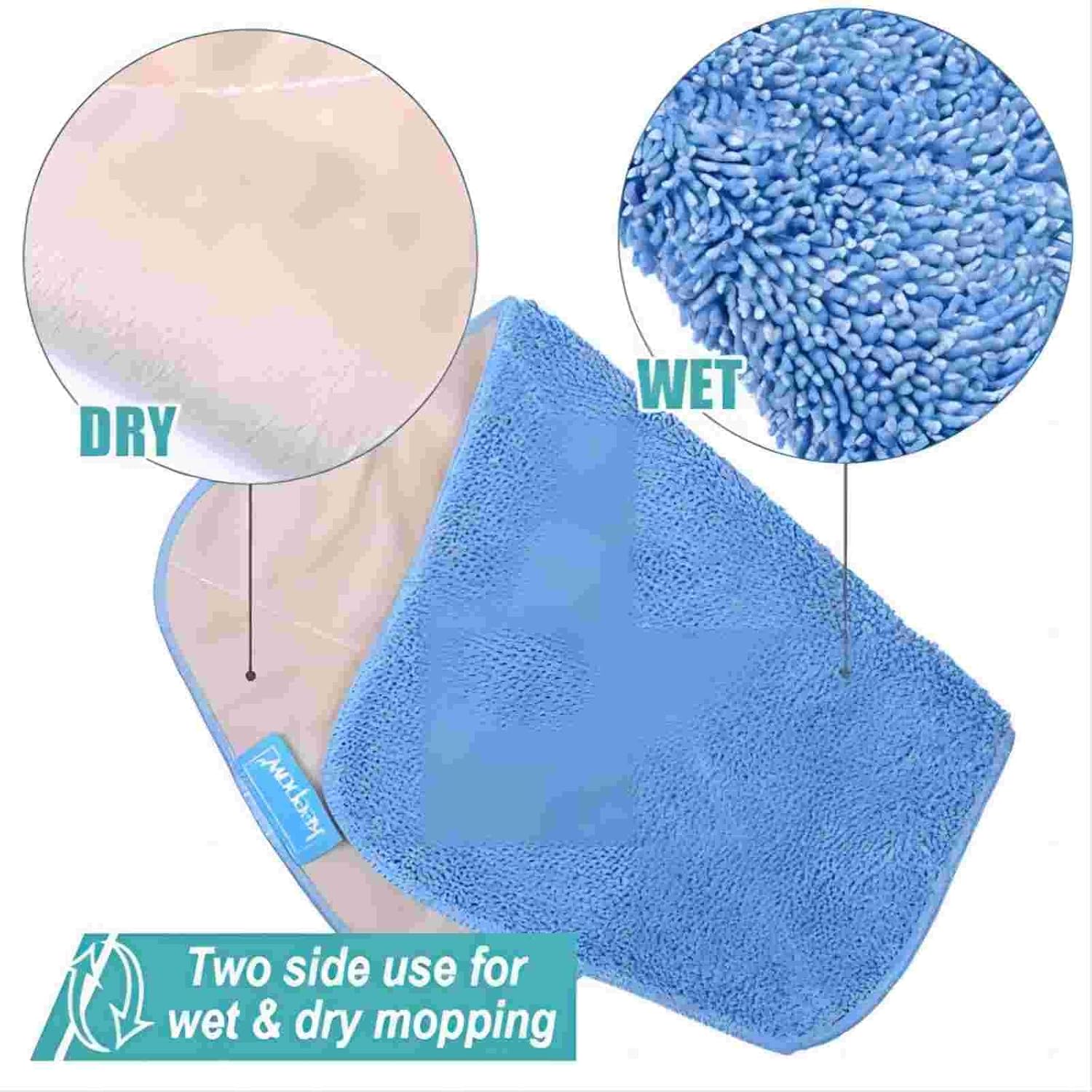 KEEPOW Microfiber Mop Cloth Refills Compatible with MR.SIGA Professional Microfiber – view 2