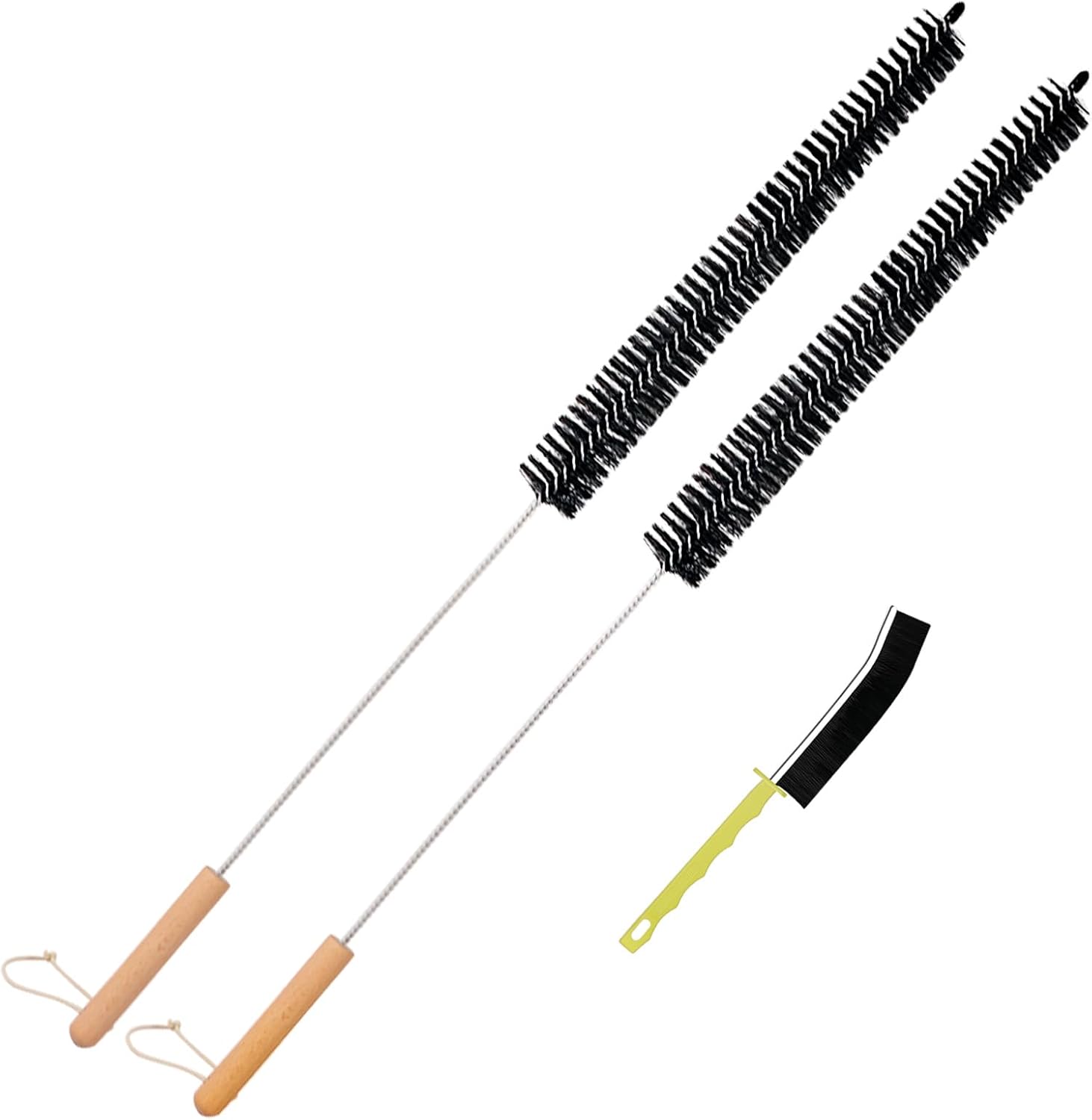 Dryer Lint Brush Vent Cleaner 30 inch Refrigerator Coil Cleaning Brushes Clothes Trap Duct Remover