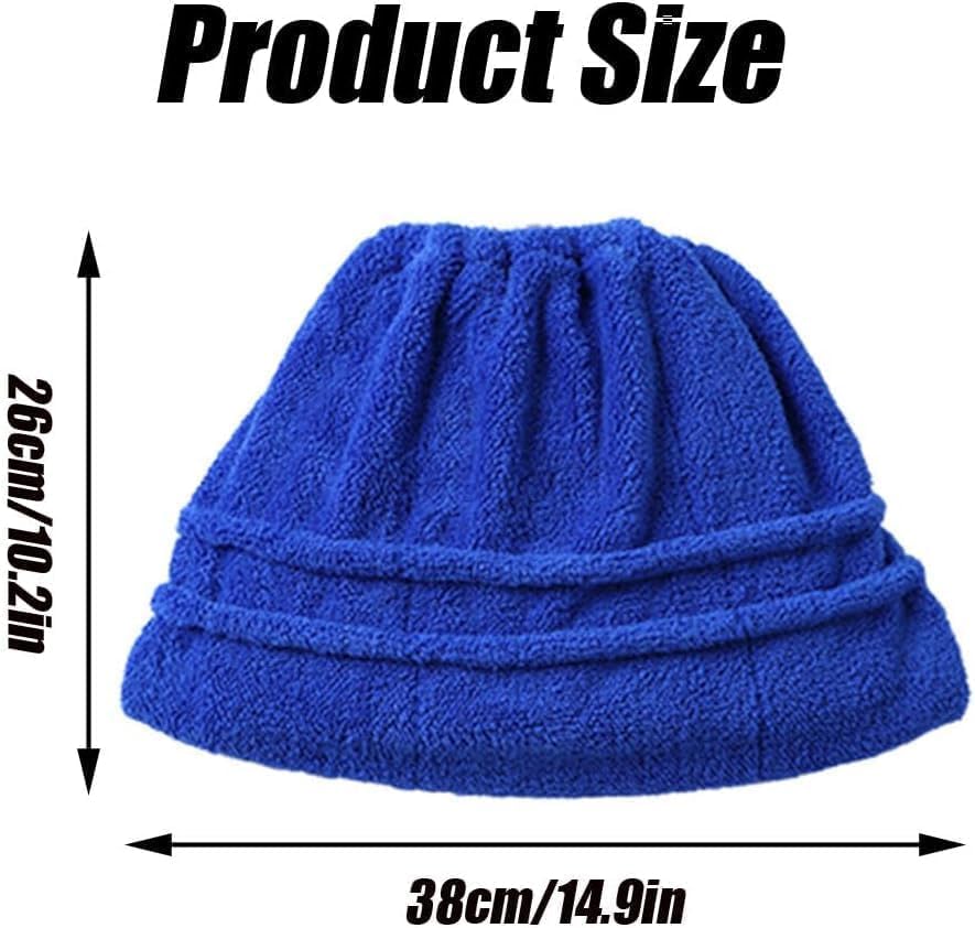 Icexeco Lazy Broom Cover Cloth, Multifunctional Lazy Brooms Cover, Washable Reusable Microfiber