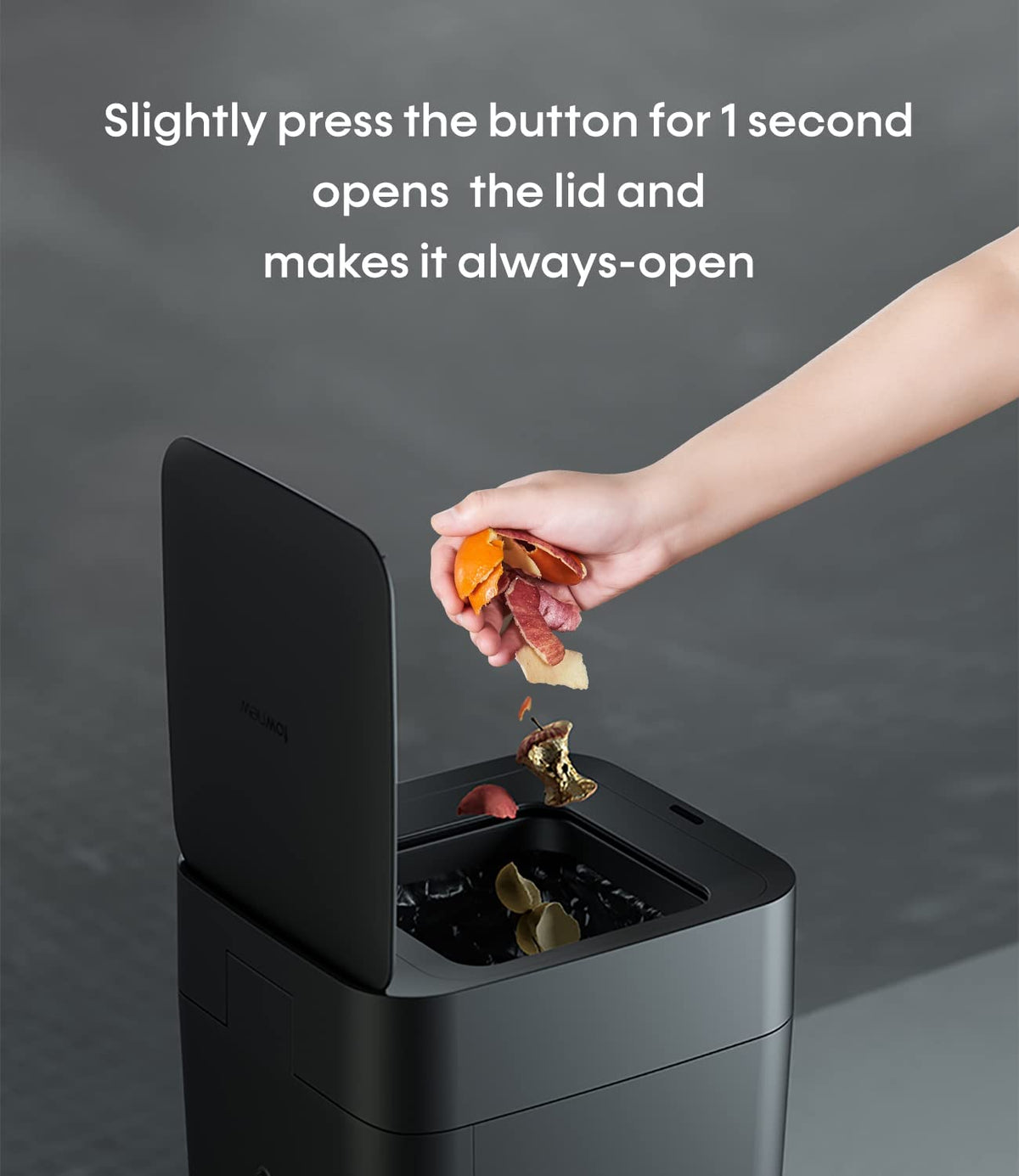 TOWNEW T1S 4.1 Gallon Automatic Self-Sealing and Self-Changing, Motion Sense Activated Trash Can