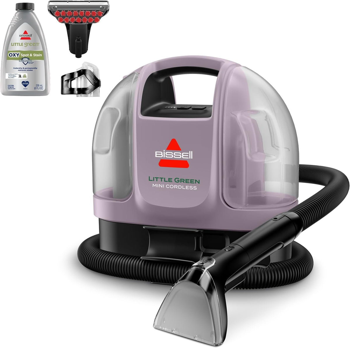 BISSELL Little Green Mini Cordless Portable Carpet and Upholstery Deep Cleaner, Car/Auto Detailer