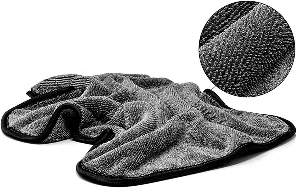 SOFTBATFY Microfiber Car Drying Towel, Shiny Bath Drying Towel Shower Cubicles Cloth for Water