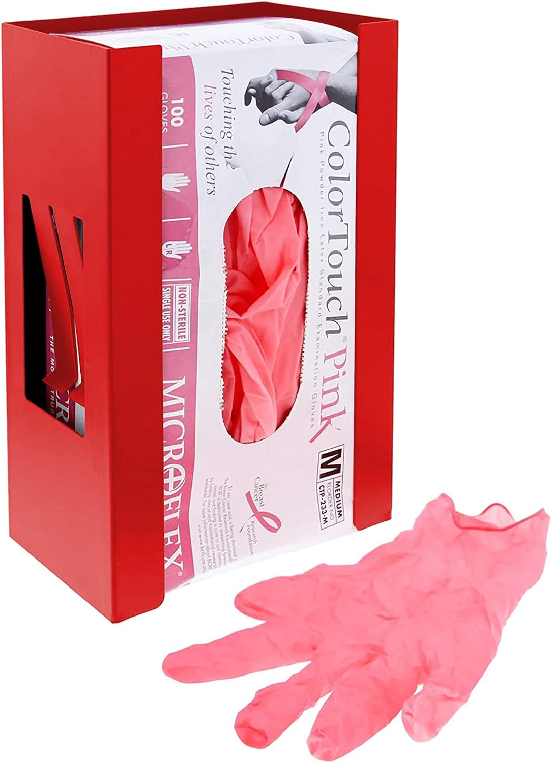 AIRTOON 2PCS Magnetic Glove Dispenser, Disposable Gloves Box Holder, Glove Holder for Wall Mount