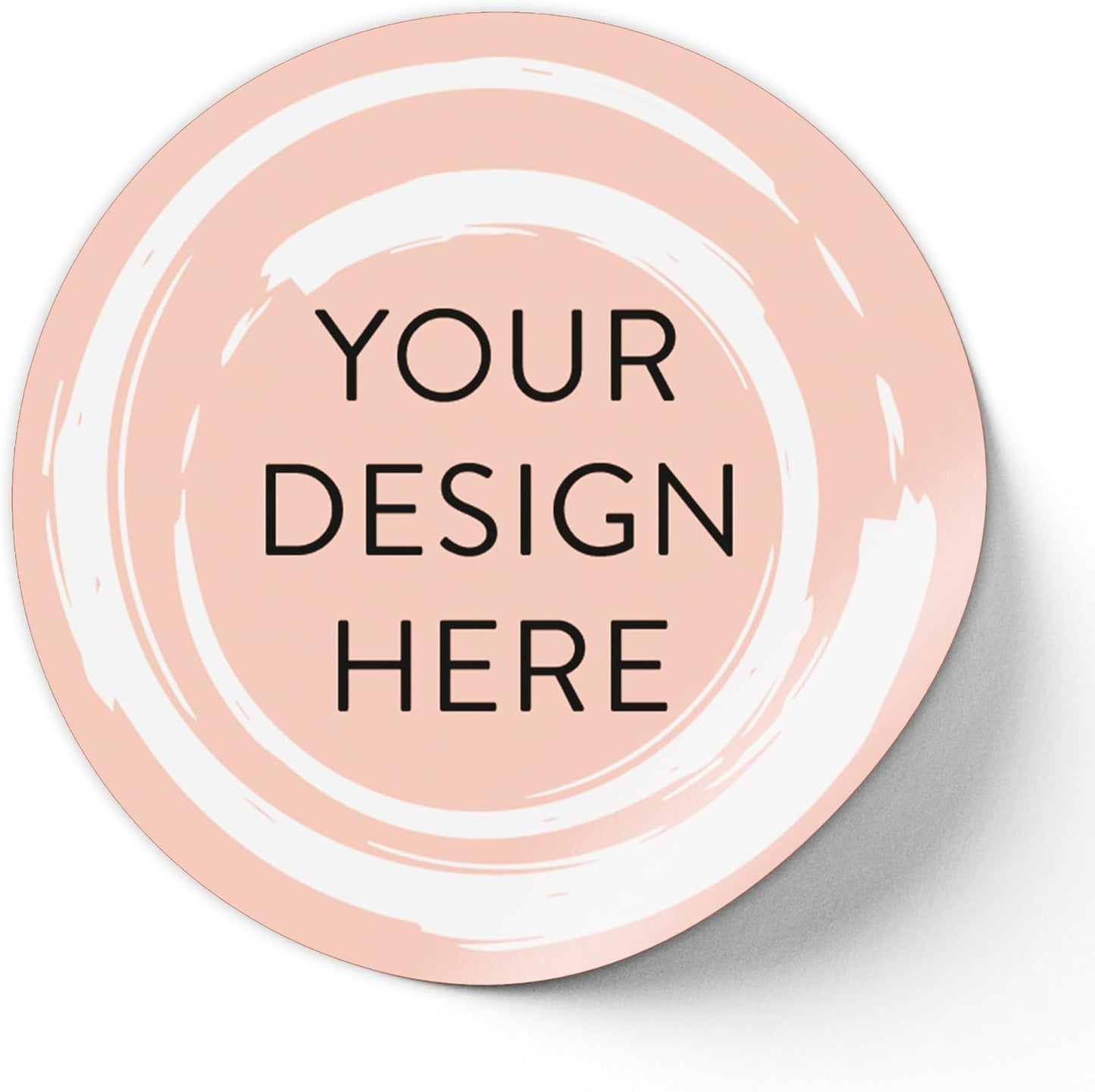 100 Custom Vinyl Stickers - Upload Your own Image, Text, Design, Logo - Personalized Logo Labels