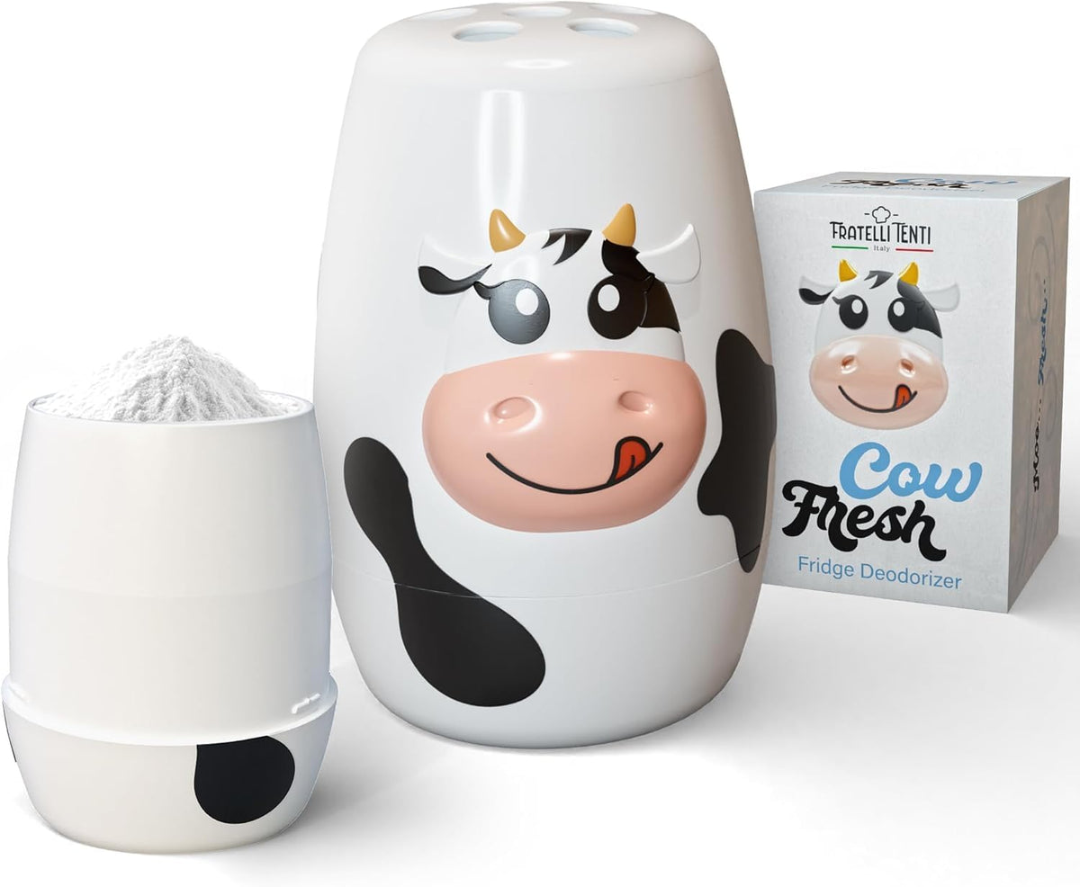 Cow Fridge Baking Soda Deodorizer – Fun Baking Soda Container | Baking Soda for Fridge and Freezer