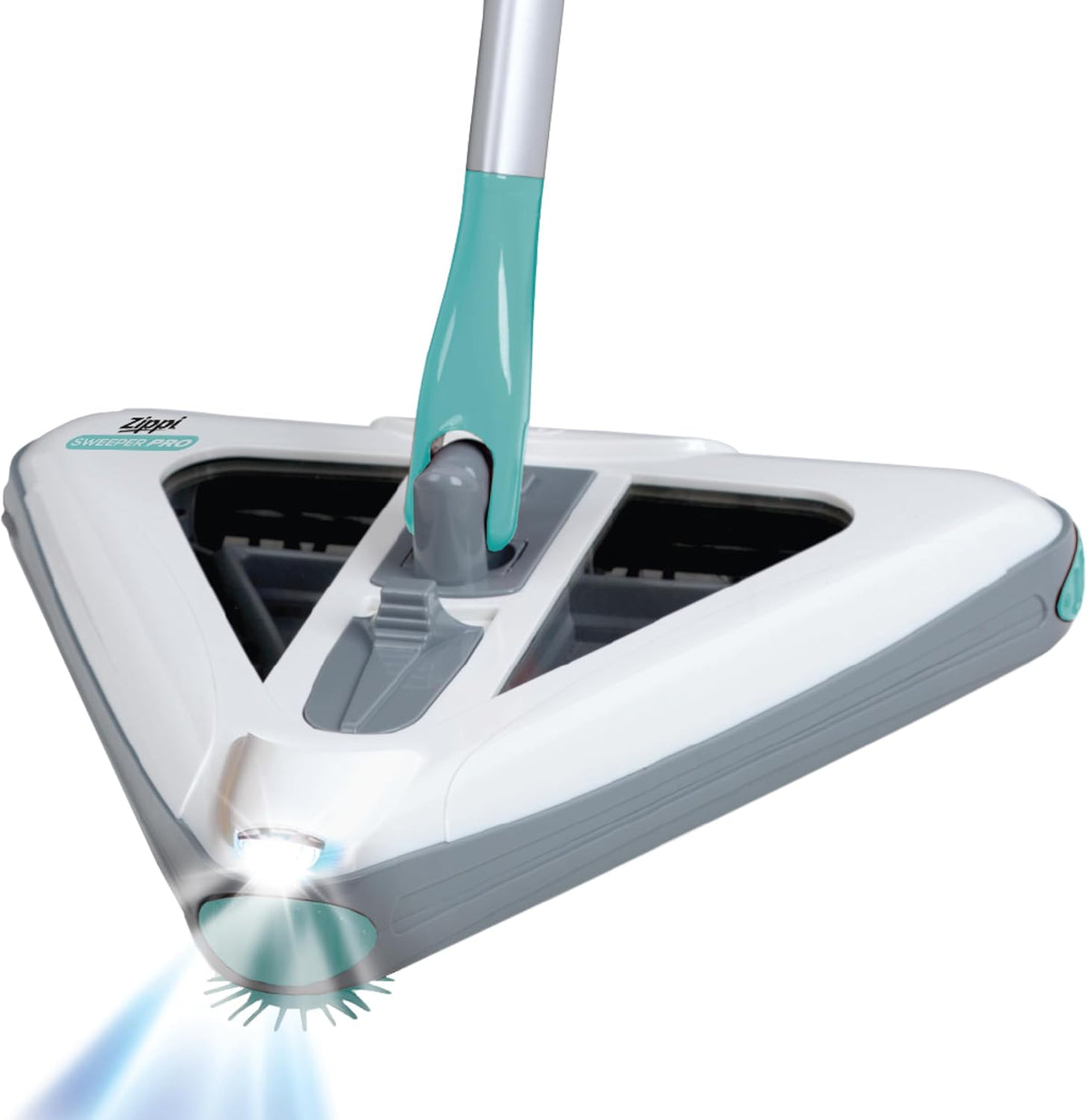 Zippi Sweeper Pro - 2025 New and Improved Lightweight Sweeper, Perfect for Short Carpet Hardwood