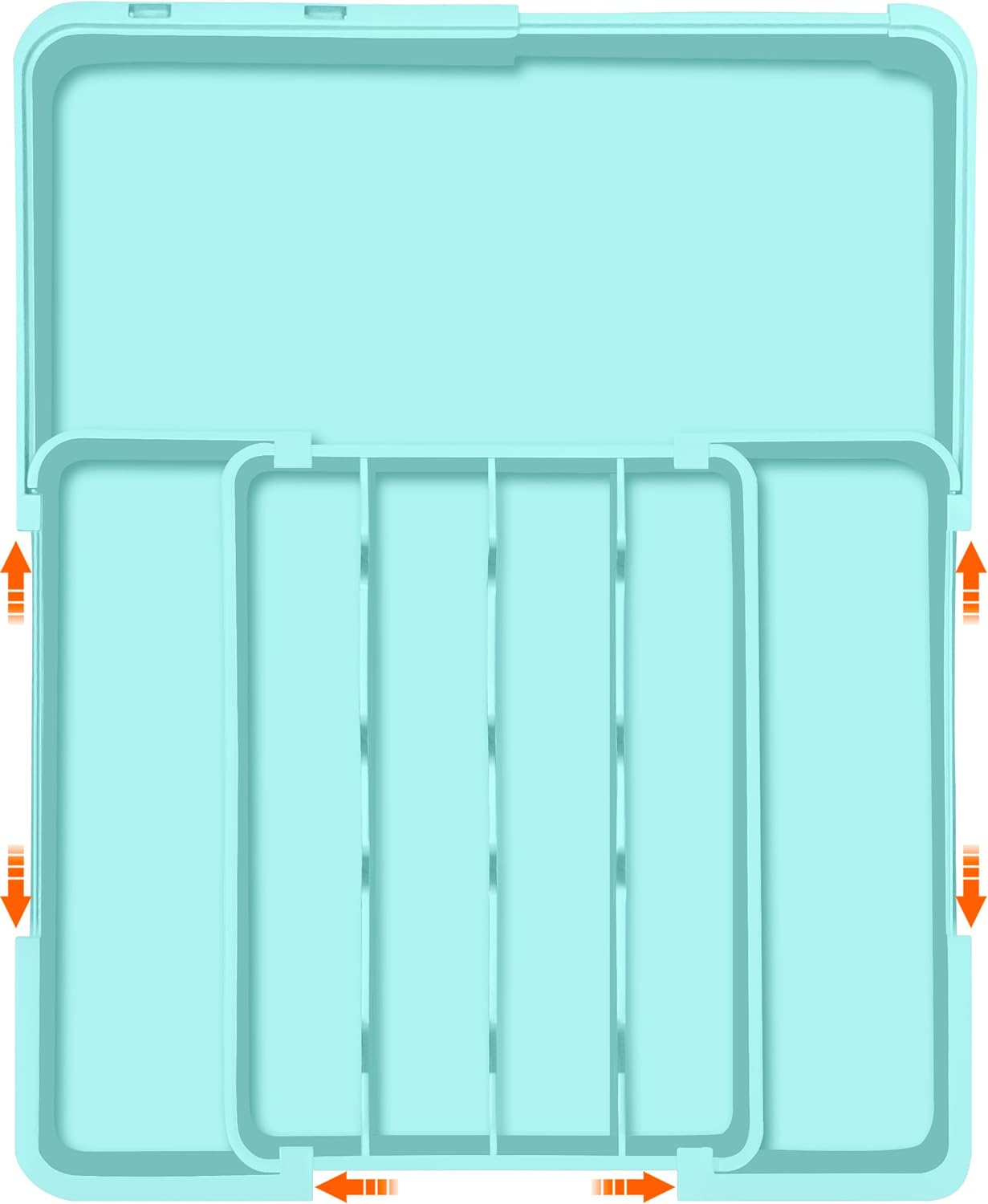 Silverware Organizer Expandable Silverware Drawer Organizer Adjustable Drawer Organizer, Flatware