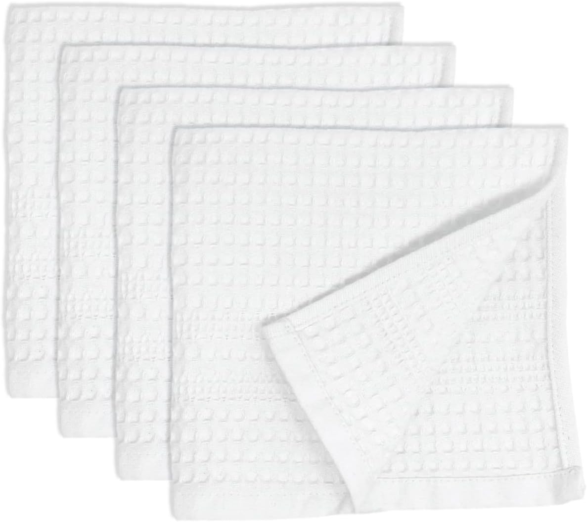 GILDEN TREE Waffle Towels Wash Cloths for Showering, Exfoliating Washcloth Face Towels, Quick Dry