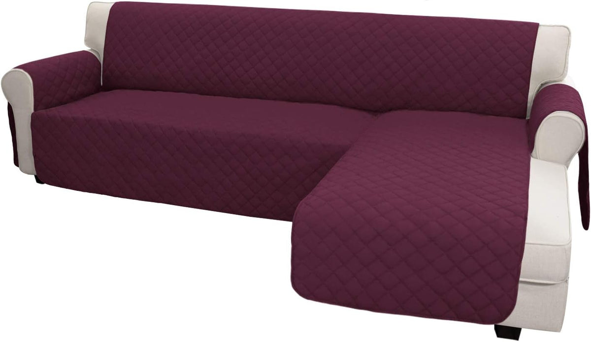 Easy-Going Sofa Slipcover L Shape Sofa Cover Sectional Couch Cover Furniture Protector Mat for Pets