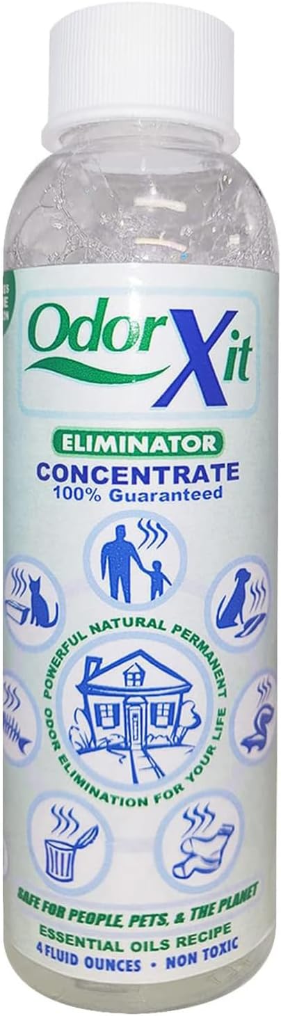 Concentrated Pet Urine Odor Eliminator, Ideal for Cat, Dog Poo and Urine Smell, Versatile & Natural