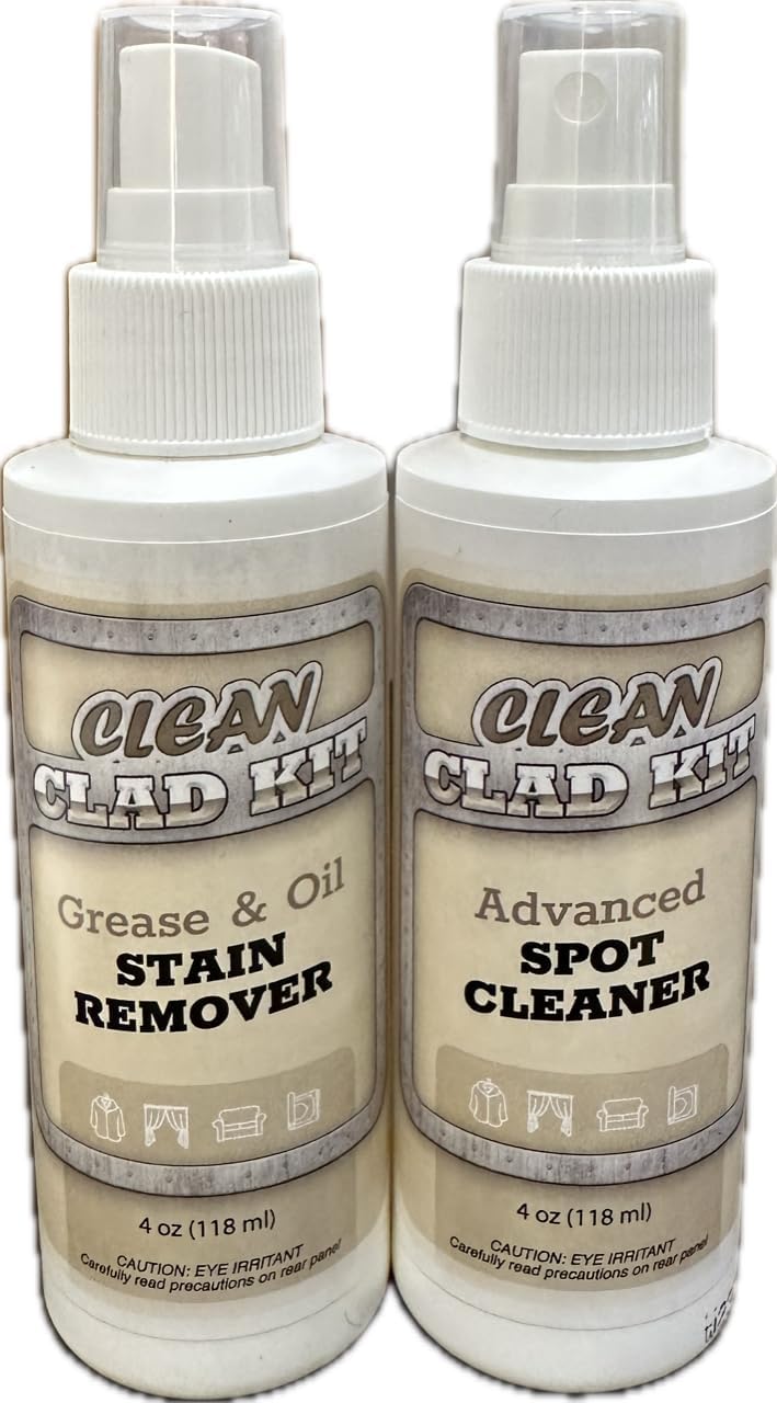 Upholstery Cleaner Kit – 2-Pack Stain Removers for Couch, Sofa, Car Seats & Carpet – Targets